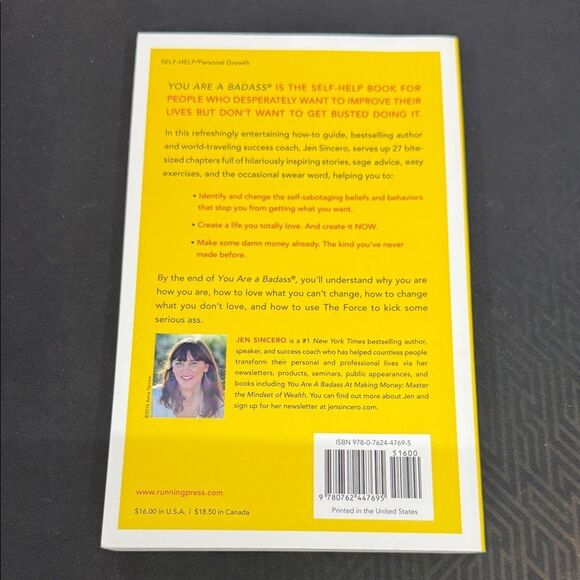 You Are a Badass Book by Jen Sincero - Picture 2 of 2